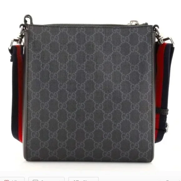 Gucci GG Supreme Coated Canvas Messenger Crossbody Bag - Picture 5 of 10